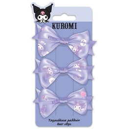 Τσιμπιδάκι Μαλλιών Διακάκης Kuromi (3 Τεμάχια)