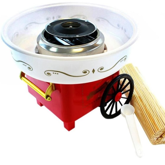 Μηχανή Μαλλί Της Γριάς ARIA TRADE AG137D 500 W Κόκκινο image 1