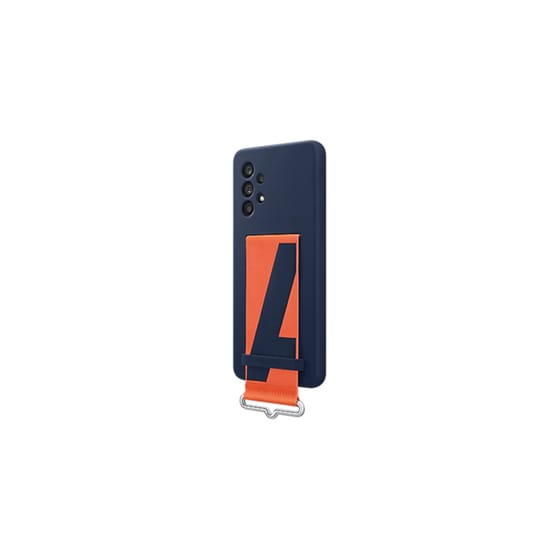 ΘΗΚΗ ΚΙΝ SAMSUNG A53 SILICONE STRAP NAVY image 4