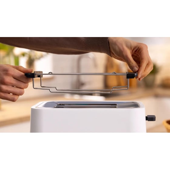 Φρυγανιέρα BOSCH Compact MyMoment TAT4M221 2 Θέσεων 950 W Λευκό image 7