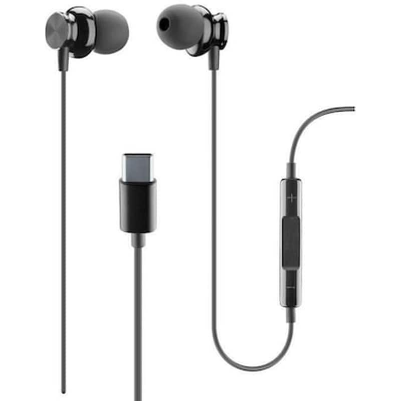 CELLULAR LINE Ακουστικά Cellular Line Sparrow USB-C - Μαύρο