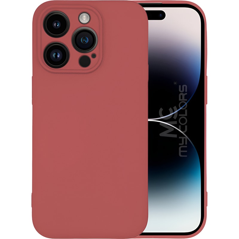 MY COLORS Θήκη Apple iPhone 14 Pro Max - My Colors - Μπορντό