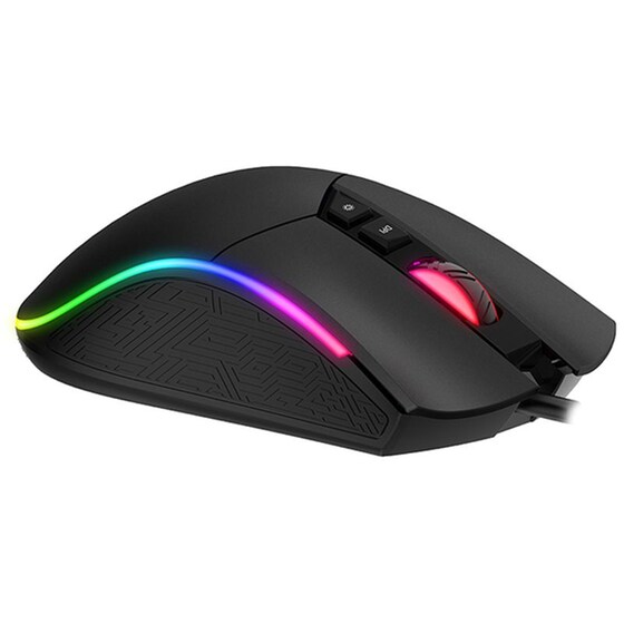 Gaming Ενσύρματο Ποντίκι Havit MS1001 RGB 4800 DPI - Μαύρο image 3