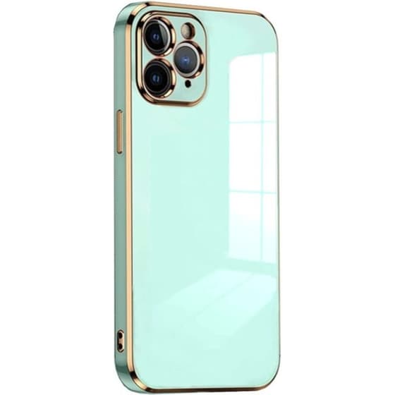 Θήκη Apple iPhone 11 Pro - Bodycell Gold Plated - Mint Green image 0