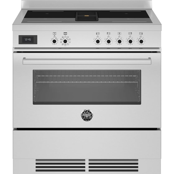 BERTAZZONI PROCH94I1EXT Air-Tec 86 Lt Inox Επαγωγική Ηλεκτρική Κουζίνα image 0