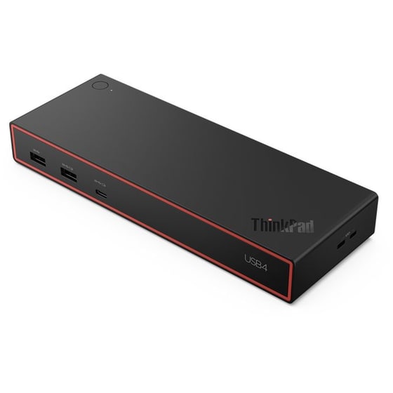 Lenovo ThinkPad USB4 Dock 5000 Wired Thunderbolt 4 Black image 4