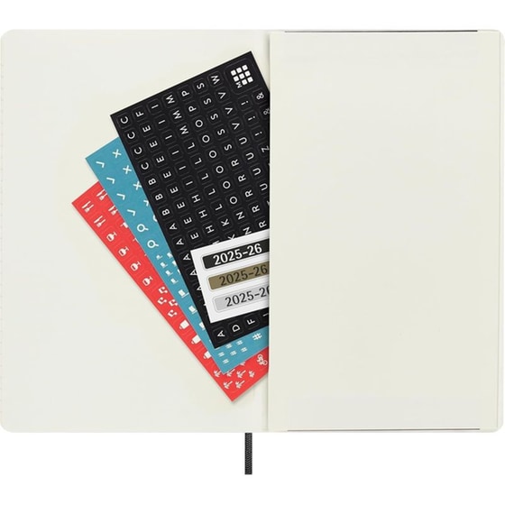 Ημερολόγιο Ημερήσιο Moleskine 2025-2026 18Μ Moleskine Large Black Soft image 6