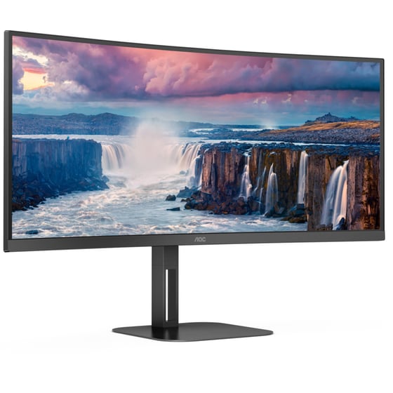 AOC CU34V5C 34'' Ultrawide QHD VA Curved 100Hz 4ms image 1