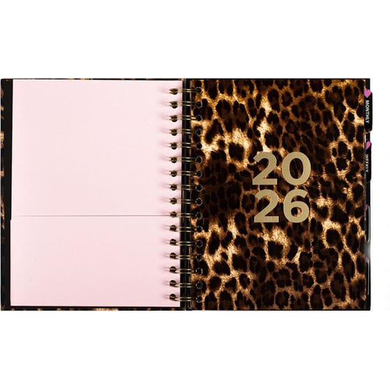 Ημερολόγιο Εβδομαδιαίο Posh+Pop 2025-2026 18Μ Leopard image 3