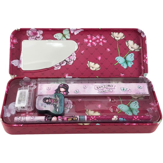 GRAFFITI Κασετίνα Μεταλλική Gorjuss Fuchsia image 0