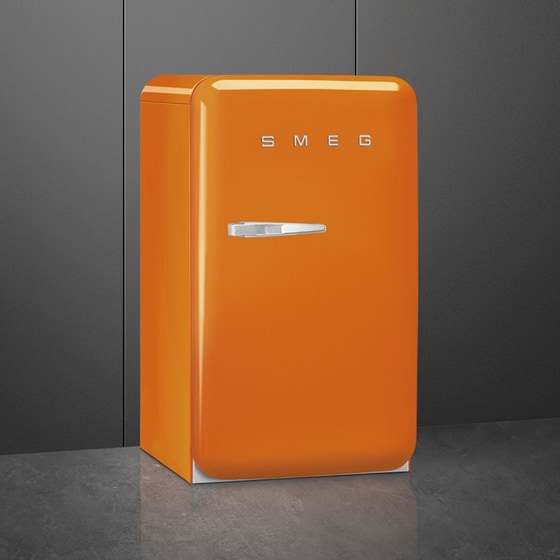 SMEG FAB10ROR6 ς 122 Lt Πορτοκαλί Ψυγείο Μονόπορτο image 1