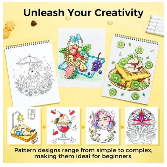 Μπλοκ&nbsp;Σχεδίου&nbsp;Ohuhu&nbsp;my&nbsp;Simple&nbsp;Pleasure image 5