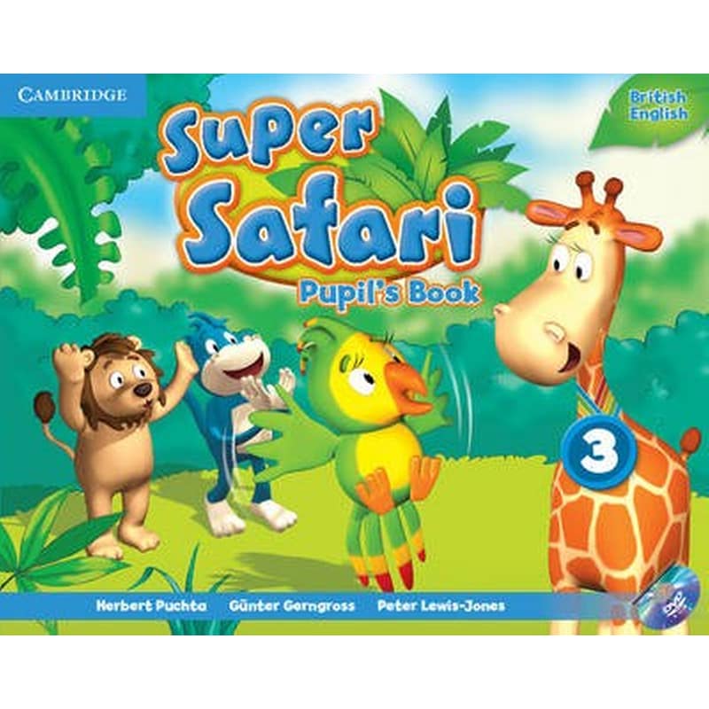 Super Safari Level 3 Pupils Book with DVD-Rom Level 3