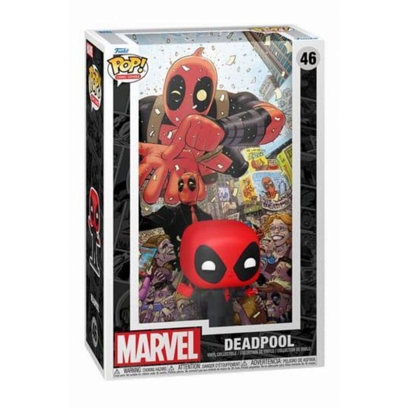 Funko Pop! Comic Covers - Marvel - Deadpool - Deadpool in Black Suit #46
