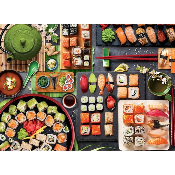 Παζλ Eurographics Sushi Table (1000 Κομμάτια) image 1