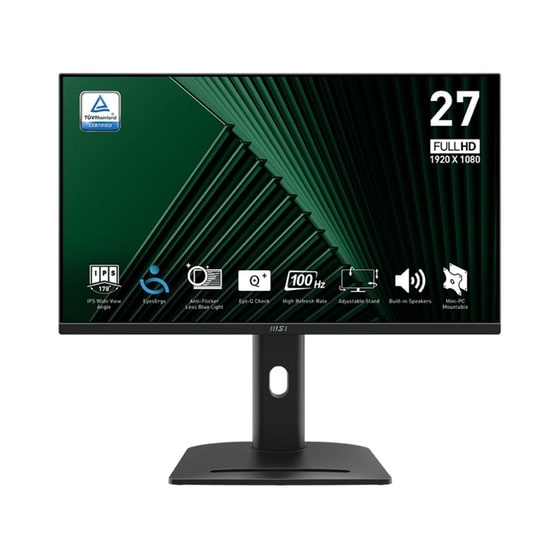 MSI PRO MP275PG 27 Smart Monitor FHD IPS Flat 100Hz  4ms image 0