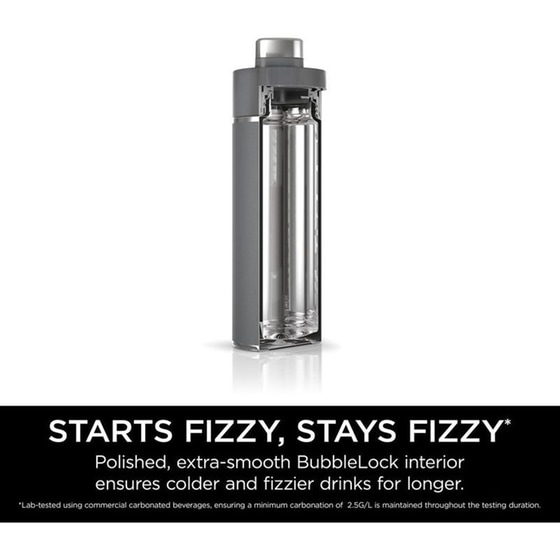 Μπουκάλι Ninja 530ml Gray image 1