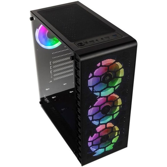 Κουτί Desktop Kolink Observatory Lite Mesh RGB Midi Tower - Μαύρο image 1
