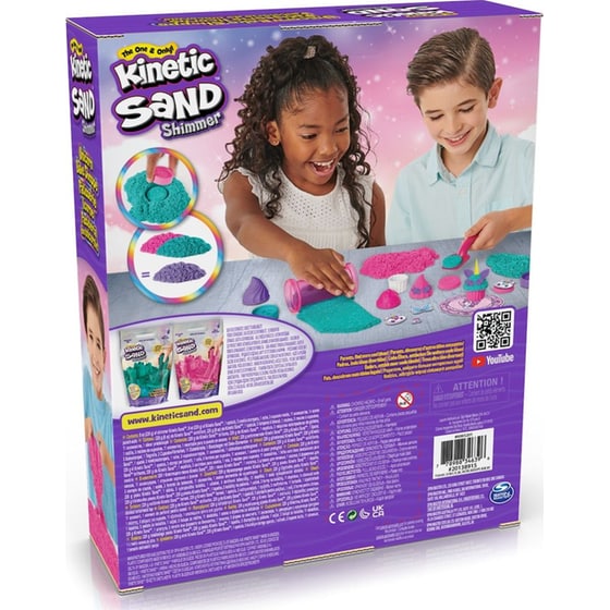 Spin Master Kinetic Sand Παιχνίδι Κατασκευών με Άμμο Unicorn Bake Shoppe (6065201) image 6