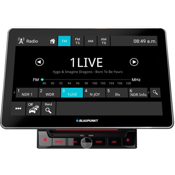Blaupunkt BPROME Ηχοσύστημα Αυτοκινήτου 10.1" - Μαύρο image 3