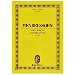 Mendelssohn - Concerto Nr.2 In G Minor Op.26 [pocket Score]