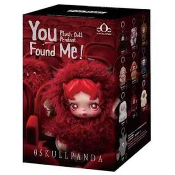 Μπρελόκ Pop Mart Dimoo Skullpanda You Found Me! Series Blind Box image 0