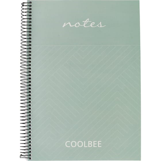 Τετράδιο Σπιράλ COOLBEE B5 3 Θεμάτων College 105 Φύλλων (1 Τεμάχιο) image 0