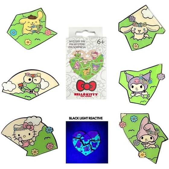 Pin Loungefly Sanrio Hello Kitty and Friends Flower Crown Puzzle - Τυχαία Επιλογή (1 Τεμάχιο) image 0