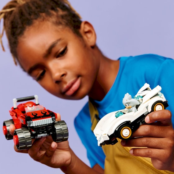LEGO® Sonic the Hedgehog™ Αυτοκίνητο του Silver vs. Monster Truck του Knuckles (77118) image 3