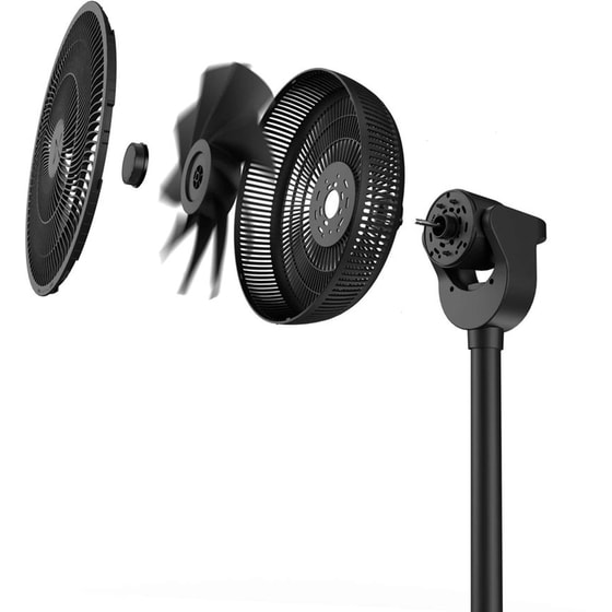 DUUX DXCF80 Ανεμιστήρας Δαπέδου 21.5 W 34 cm με Τηλεχειριστήριο image 5