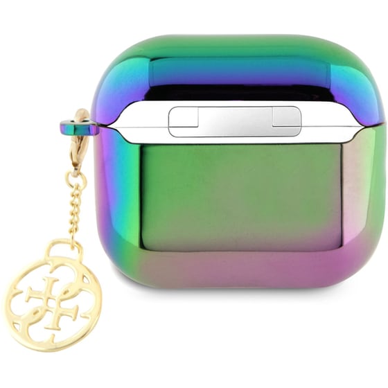 Θήκη Guess για Apple AirPods 3rd Gen 4G Charm GUA3HPLIGEK - Πράσινο image 1