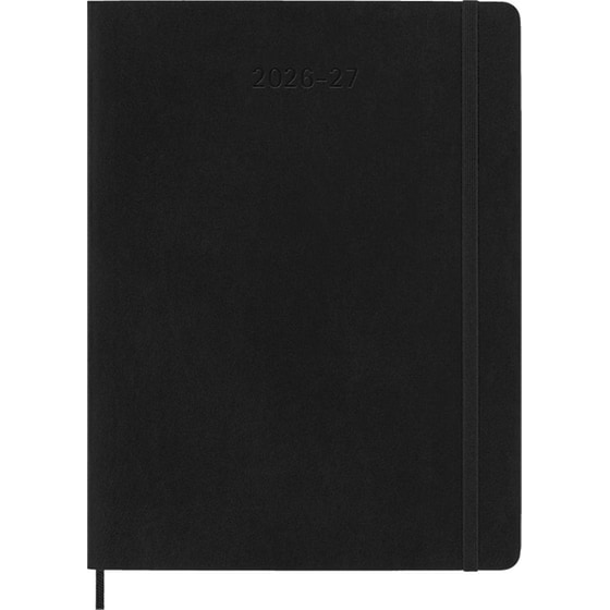 Ημερολόγιο Εβδομαδιαίο 2027 Moleskine 18Μ XL Softcover Μαύρο image 0