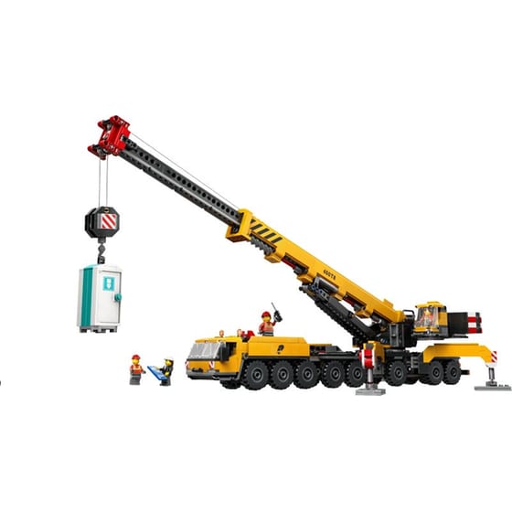 LEGO® City Yellow Mobile Construction Crane (60409) image 2