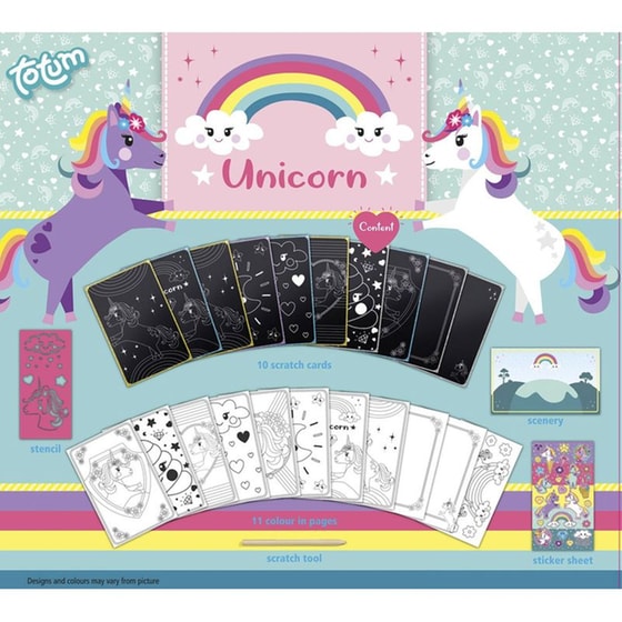 Scratch Book Totum Unicorn image 2