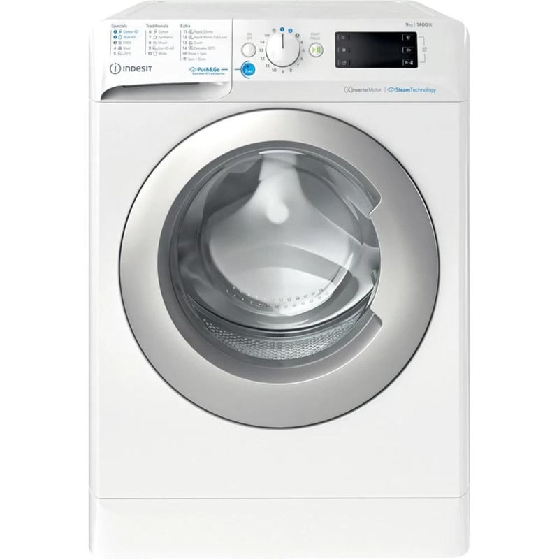 INDESIT INDESIT BWE 91496X WSV EE 9 kg 1.400 Στροφές Λευκό Πλυντήριο Ρούχων