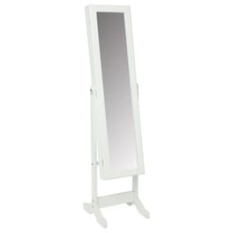 Καθρέφτης/ Μπιζουτιέρα Δαπέδου Aria Trade 37.5x34x145 cm - Λευκό