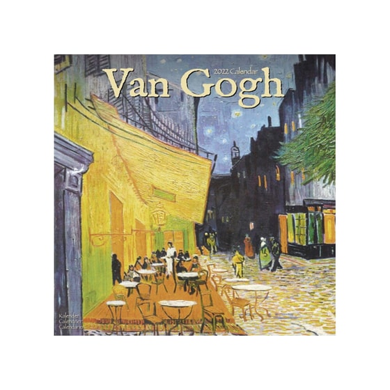 Ημερολόγιο Τοίχου Avonside 2022 12Μ Μηνιαίο Van Gogh (30x30 cm) image 0
