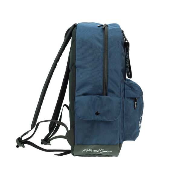Τσάντα Πλάτης Δημοτικού Maui & Sons Navy Blue Μπλε image 3