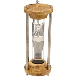 Επιτραπέζιο Διακοσμητικό Spitishop Μεταλλικό Κλεψύδρα 9.5x25 cm - Καφέ/Χρυσό