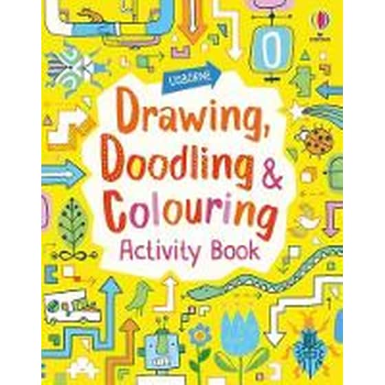 Drawing, Doodling and Colouring Activity Book image 0