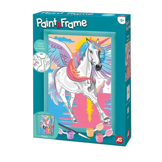 AS Company Paint & Frame Ζωγραφίζω Με Αριθμούς Magic Unicorn image 9