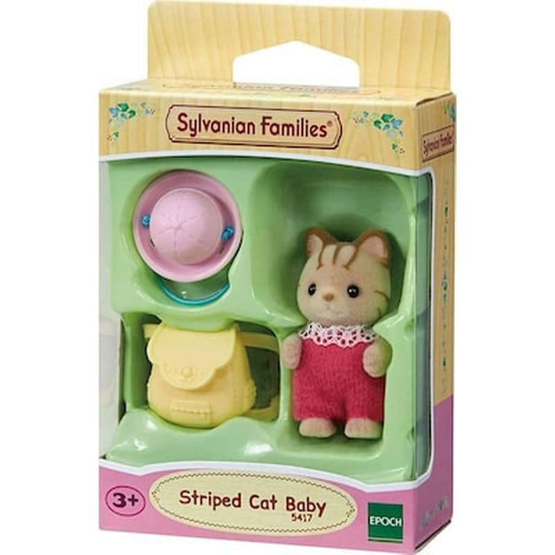 Sylvanian Families: Striped Cat Baby (5417)