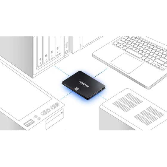 Εσωτερικός SSD Samsung 870 Evo SATA III 2.5" 500GB image 3