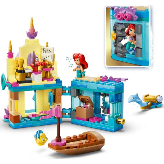 LEGO® Disney Princess Μαγικό Μίνι Παλάτι της Άριελ (43285) image 2