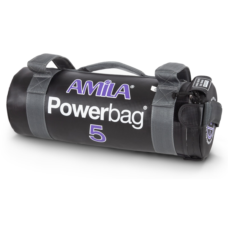 Power Bag 5kg Amila Pro 90675 από Νάιλον με Άμμο - Μαύρος