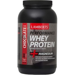 Πρωτεΐνη Lamberts Performance Whey Protein + Magnesium Chocolate - 1000gr
