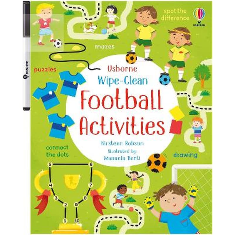 Wipe-Clean Football Activities