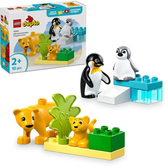 LEGO® Duplo Wild Animal Families: Penguins & Lions (10442) image 1