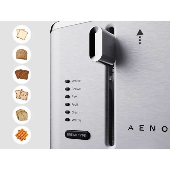 AENO ATS0003 800 - 950 W Γκρι Φρυγανιέρα image 9
