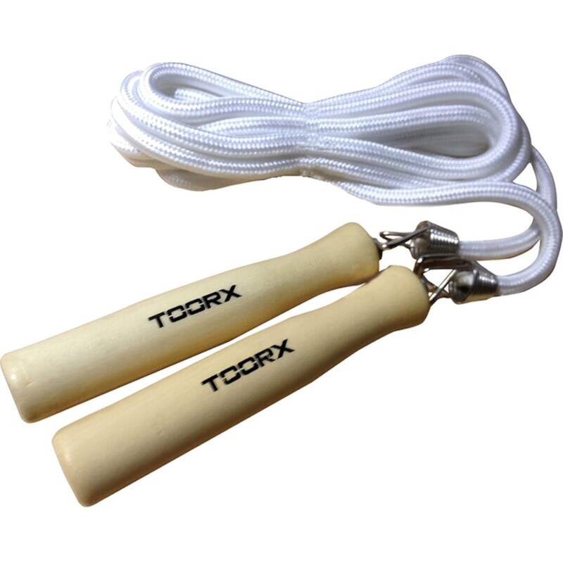 TOORX Σχοινάκι Γυμναστικής Toorx AHF-018 Βαμβακερό - Λευκό/ Μπεζ